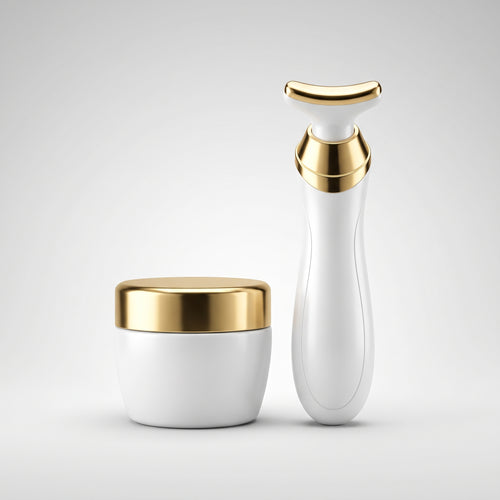 Kit Crema Reafirmante + Masajeador Facial - 2 piezas